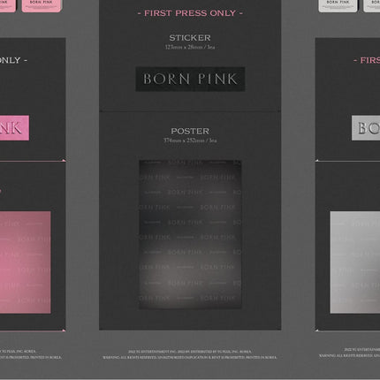BLACKPINK BORN PINK 2nd Album BOX SET Version  (Random)