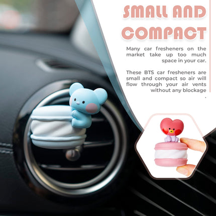BT21 RJ Character Inspired by BTS Car Air Fresheners (RJ)
