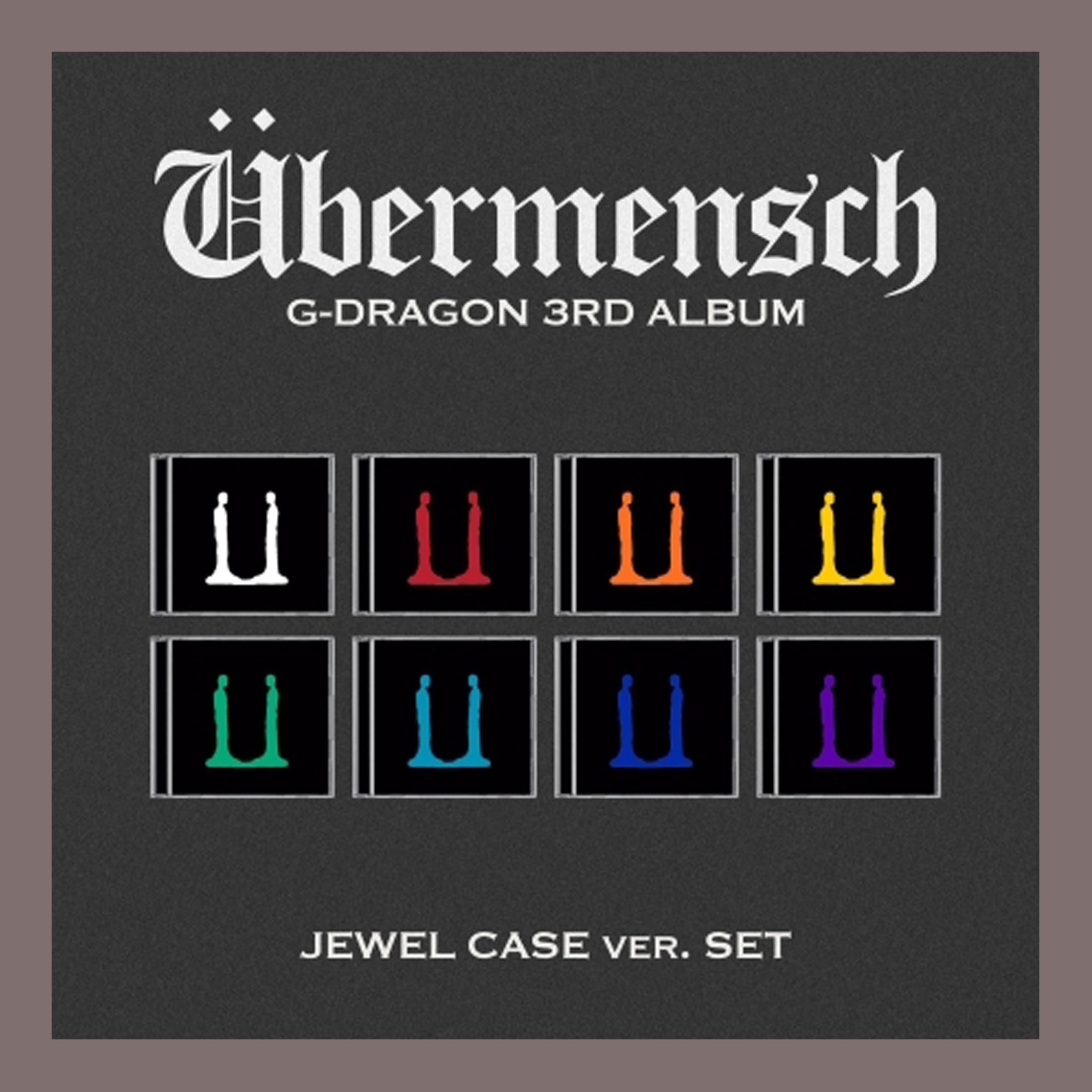 G-DRAGON ÜBERMENSCH 3rd Album UBERMENSCH (JEWEL Ver. Random)