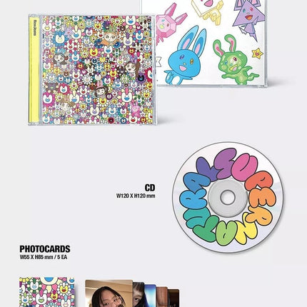 NewJeans Supernatural Album NJ X MURAKAMI (Drawstring Bag Ver)