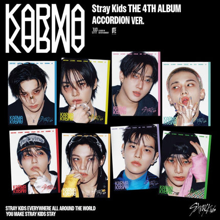 Stray Kids – 4th Full Album [KARMA] ACCORDION Digipack Ver. (Random)