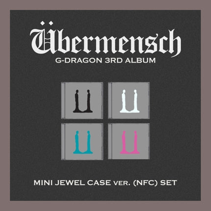 G-DRAGON ÜBERMENSCH 3rd Album UBERMENSCH (MINI JEWEL Ver. Random - NFC)