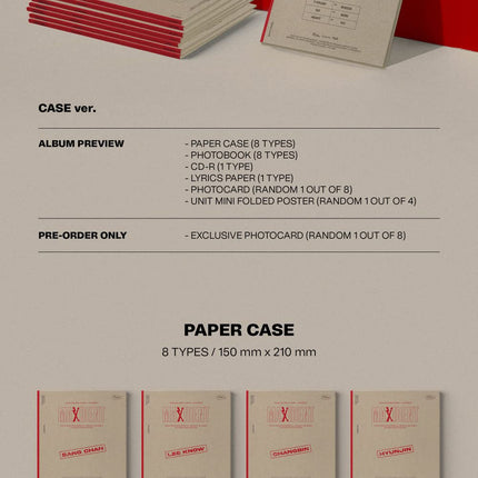 Stray Kids - MAXIDENT [CASE ver.] Album (Random ver.)