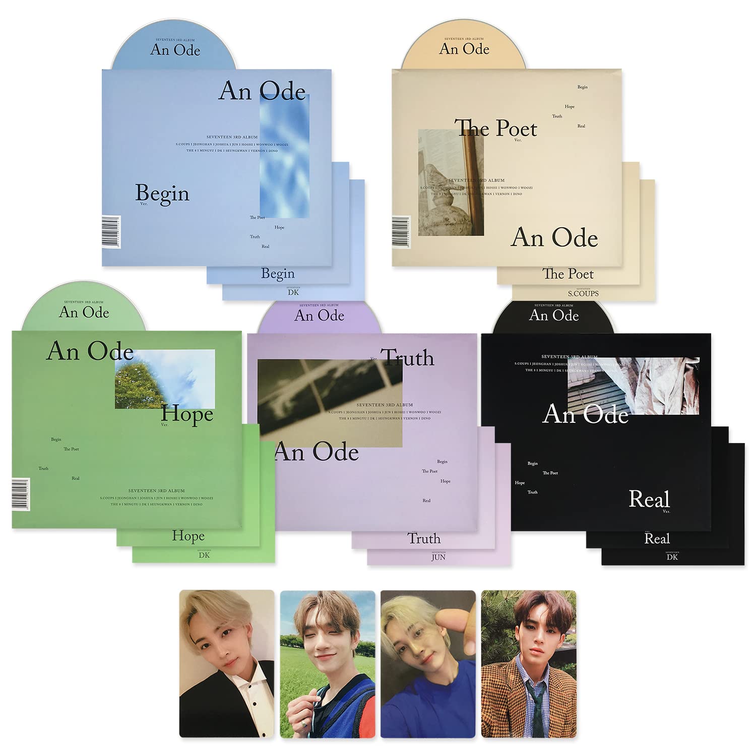 SEVENTEEN - 3rd Album [An Ode] (Version Random)