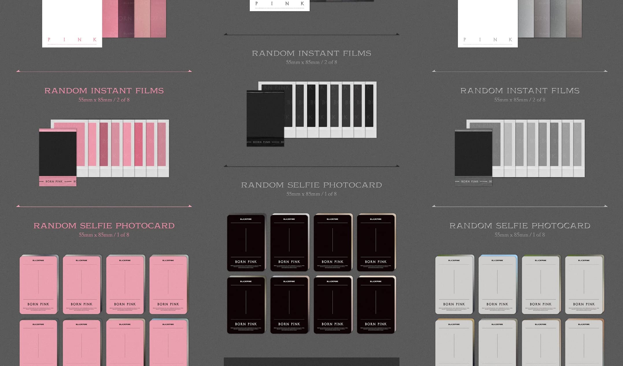 BLACKPINK BORN PINK 2nd Album BOX SET Version  (Random)