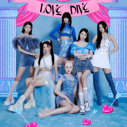 IVE LOVE DIVE 2nd Single Album (Random )