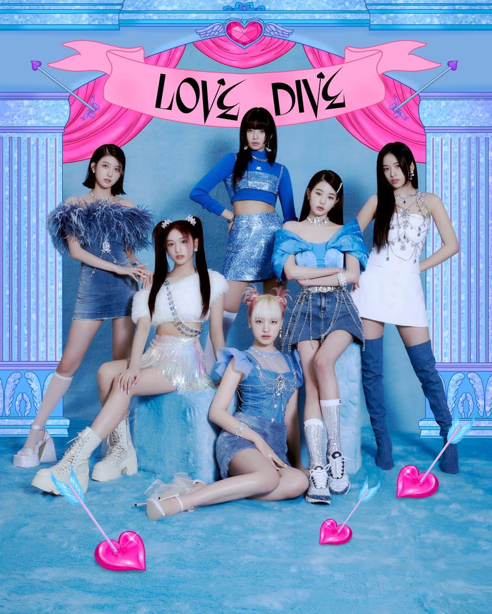 IVE LOVE DIVE 2nd Single Album (Random )
