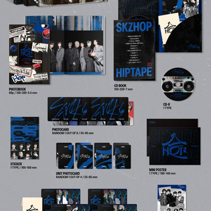 Stray Kids Album SKZHOP HIPTAPE HOP (Photobook - Random VER.)