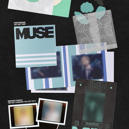 BTS JIMIN 2nd Solo Album [MUSE] Photobook Random Version