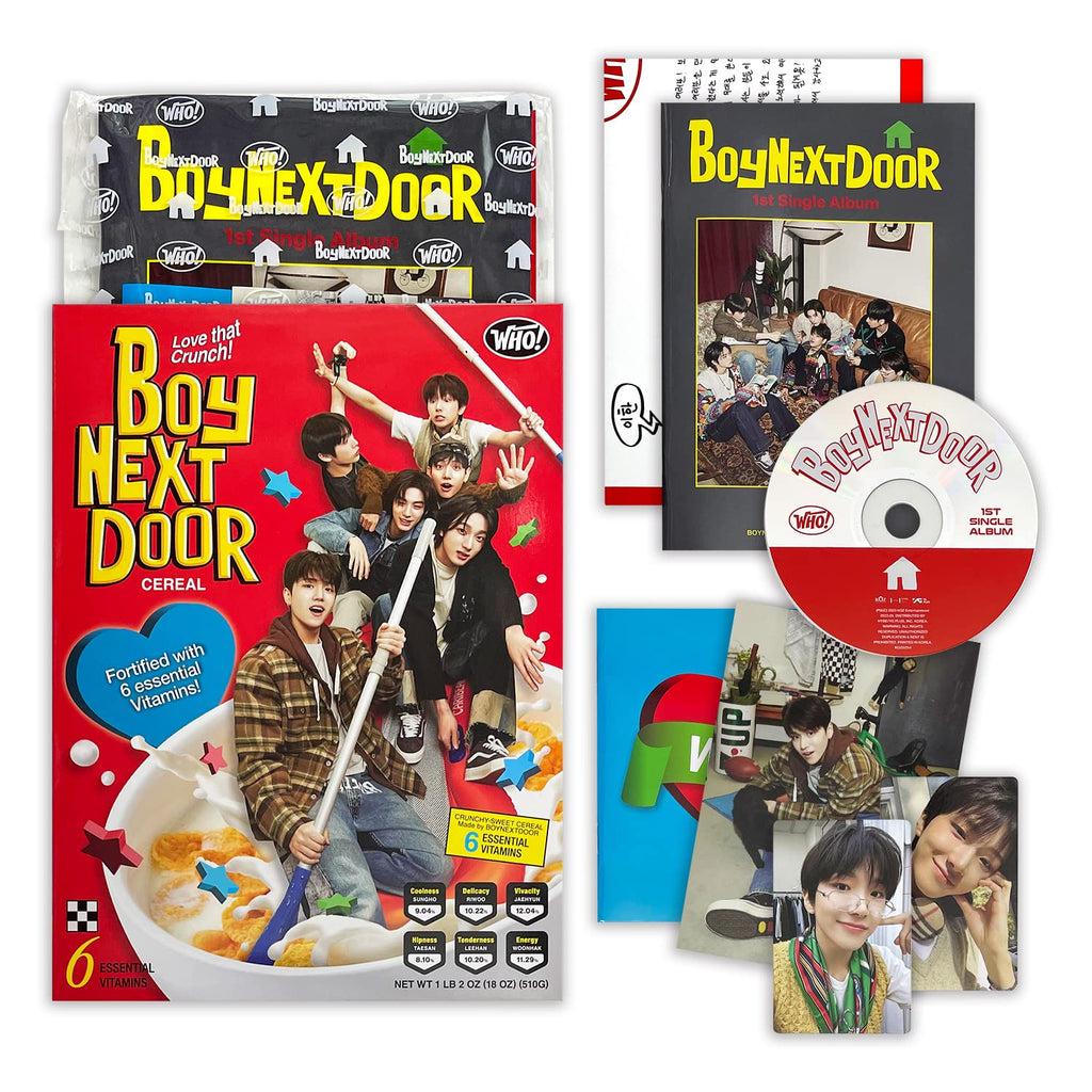 BOYNEXTDOOR - 1ST SINGLE ALBUM [WHO!] (Random Ver.)