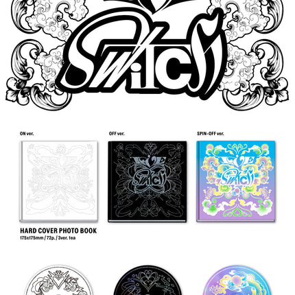 IVE Switch 2nd EP Album Standard Set (ON+Off+Spin-Off+Loved IVE)
