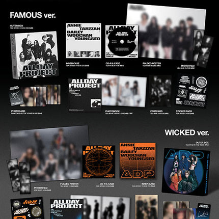 ALLDAY PROJECT – FAMOUS 1st Single Album (Photobook – FAMOUS Ver.)