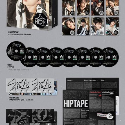 Stray Kids SKZHOP HIPTAPE HOP Album (ACCORDION VER - Random VER)