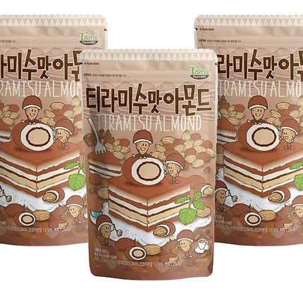 HBAF Tiramishu Flavor Almond 190g (Pack of 3)