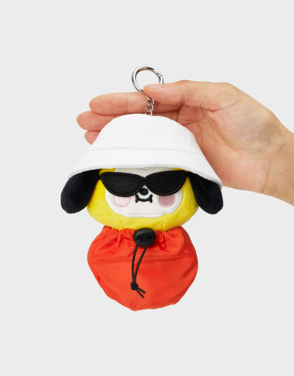 BT21 Travel Edition Plush Keyring - KOYA, TATA, MANG, CHIMMY