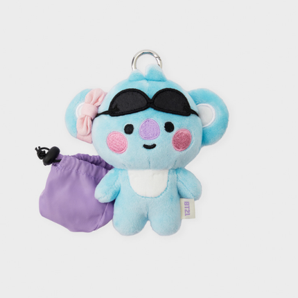 BT21 Travel Edition Plush Keyring - KOYA, TATA, MANG, CHIMMY