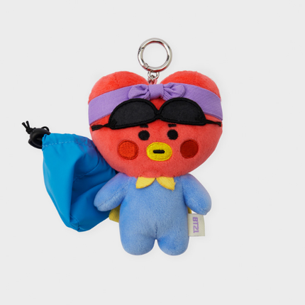 BT21 Travel Edition Plush Keyring - KOYA, TATA, MANG, CHIMMY