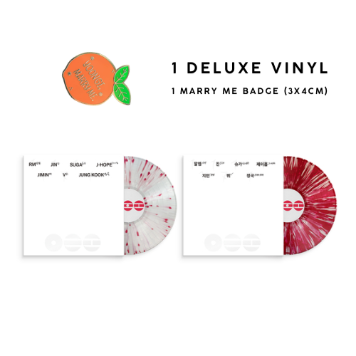 BTS Arirang Deluxe LP Vinyl (Hidden Track) + YoonGi Marry Me Badge (Stan n37 Exclusive)