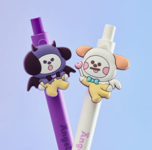 BT21 ANGEL & VILLAIN Gel Pen Set (2pcs)