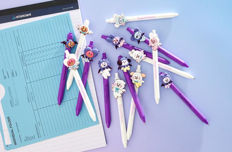 BT21 ANGEL & VILLAIN Gel Pen Set (2pcs)