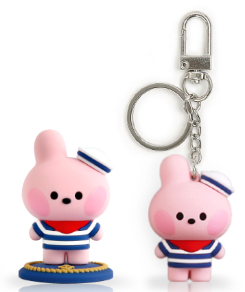 Stan N37 Exclusive - BT21 Marine Series: 2 Inch Figure & Keychain Collector's Set