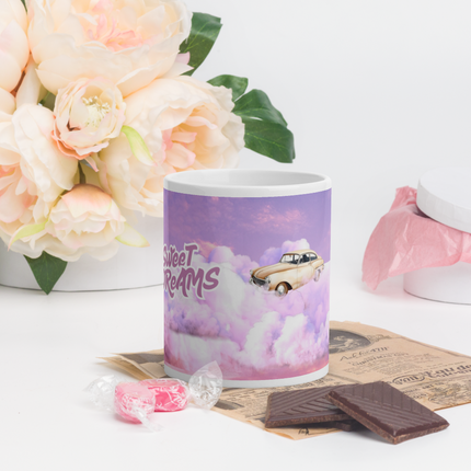 J-Hope Sweet Dreams K-pop Mug – Wraparound Cloud Design Inspired by J-Hope