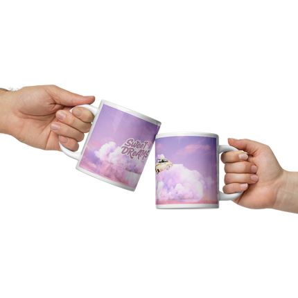 J-Hope Sweet Dreams K-pop Mug – Wraparound Cloud Design Inspired by J-Hope
