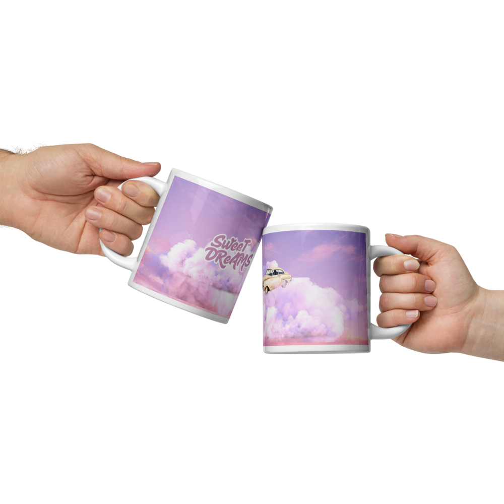J-Hope Sweet Dreams K-pop Mug – Wraparound Cloud Design Inspired by J-Hope