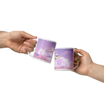 J-Hope Sweet Dreams K-pop Mug – Wraparound Cloud Design Inspired by J-Hope