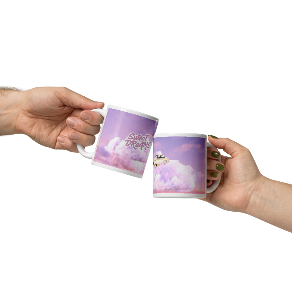 J-Hope Sweet Dreams K-pop Mug – Wraparound Cloud Design Inspired by J-Hope