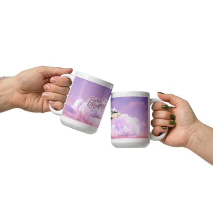 J-Hope Sweet Dreams K-pop Mug – Wraparound Cloud Design Inspired by J-Hope