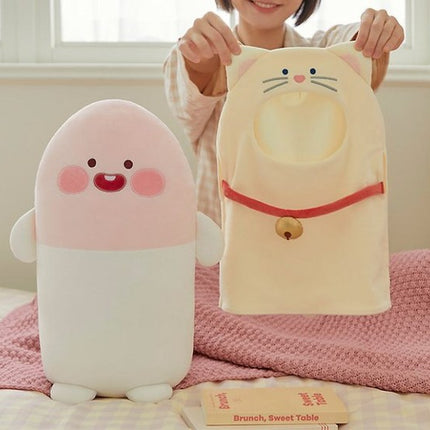 KAKAO FRIENDS Nyang Nyang Pillow Plush (Choonsik, Ryan and Apeach)