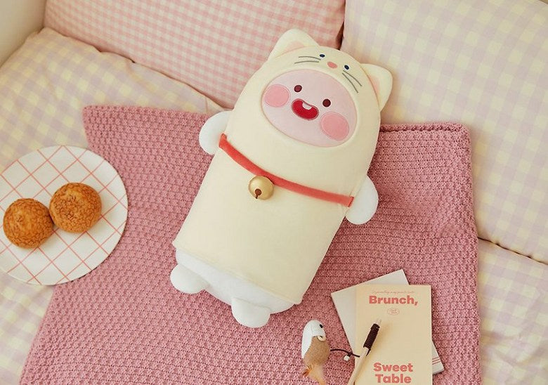 KAKAO FRIENDS Nyang Nyang Pillow Plush (Choonsik, Ryan and Apeach)