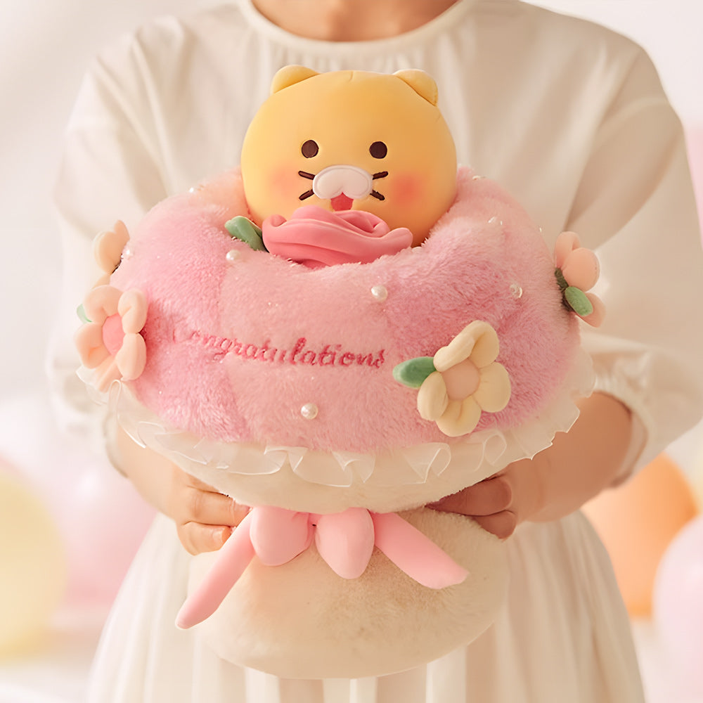 KAKAO FRIENDS Choonsik Wedding Bouquet Plush Doll Lovely Gift