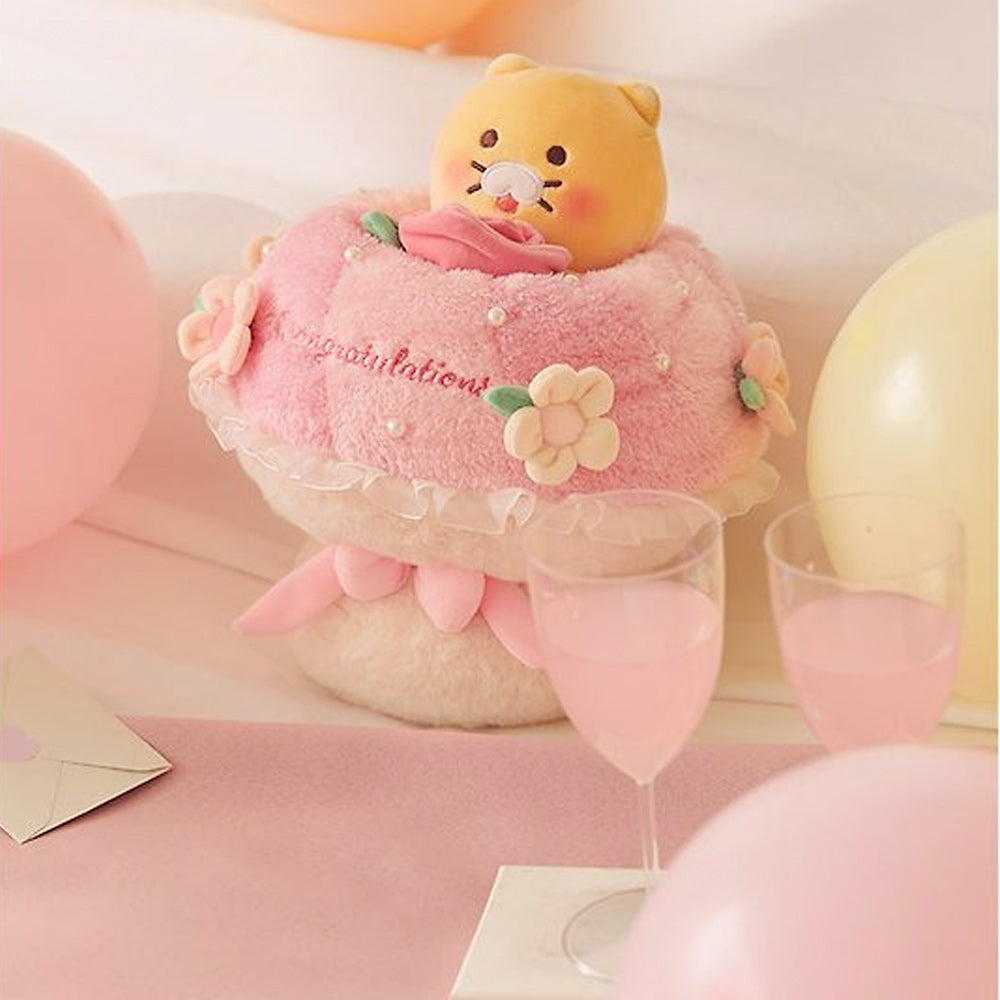 KAKAO FRIENDS Choonsik Wedding Bouquet Plush Doll Lovely Gift