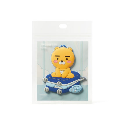KAKAO FRIENDS Ryan Travel Luggage Tag Silicone Cute Official