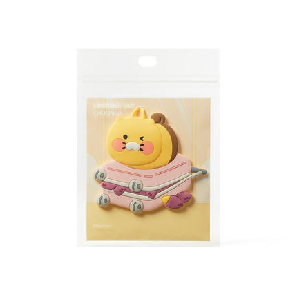 KAKAO FRIENDS Ryan Travel Luggage Tag Silicone Cute Official