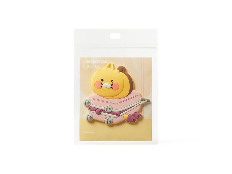 KAKAO FRIENDS Ryan Travel Luggage Tag Silicone Cute Official