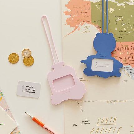 KAKAO FRIENDS Ryan Travel Luggage Tag Silicone Cute Official