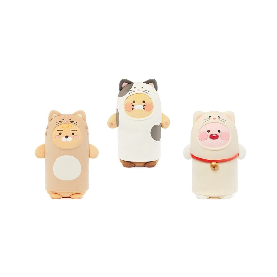 KAKAO FRIENDS Nyang Nyang Pillow Plush (Choonsik, Ryan and Apeach)