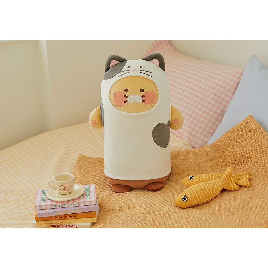 KAKAO FRIENDS Nyang Nyang Pillow Plush (Choonsik, Ryan and Apeach)