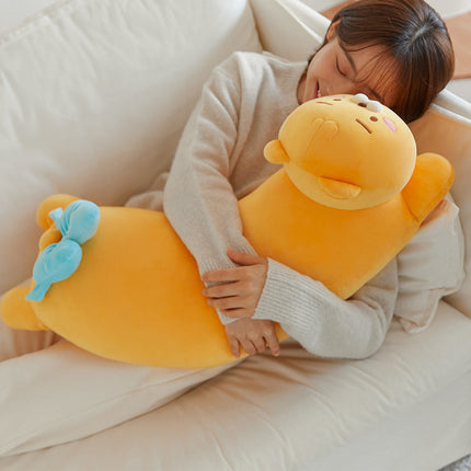 KAKAO FRIENDS Ribbon Curve Body Pillow Plush Ryan Apeach Choonsik