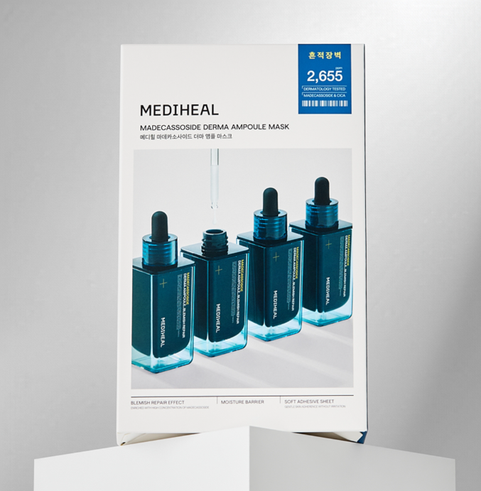 MEDIHEAL Madecassoside Derma Ampoule Sheet Mask 2025