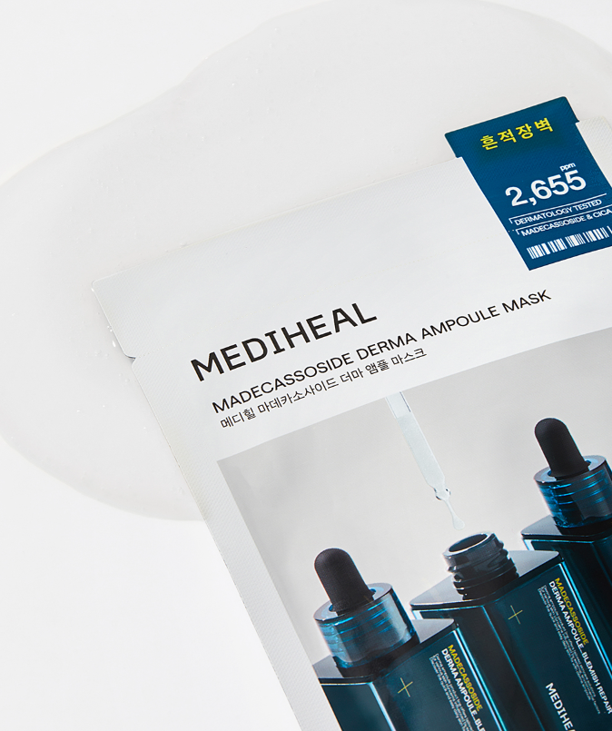 Madecassoside Derma Ampoule Sheet Mask (2025 New)