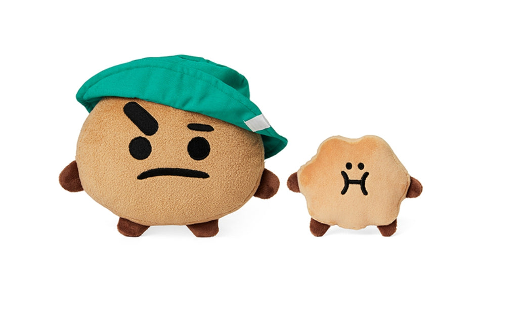 BT21 RJ, KOYA, MANG Plush on the street themed 11 Inch