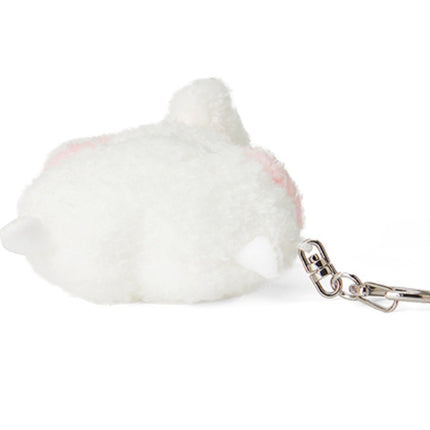 BT21 RJ Official Merchandise Baby RJ Plush Gift Set – Christmas Ornament + Keychain + JIN Photocard Included