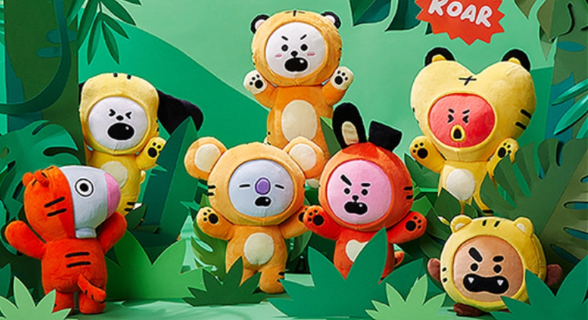 BT21 TATA 11 Inch Plush Tiger Themed