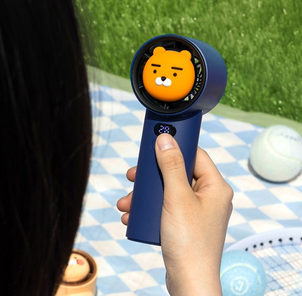 KAKAO FRIENDS Z Turbo Portable Handy Fan | Ryan & Choonsik