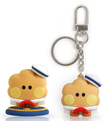 Stan N37 Exclusive - BT21 Marine Series: 2 Inch Figure & Keychain Collector's Set