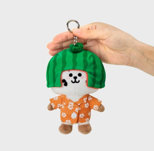 BT21 Official Summer Rain Watermelon Themed Keyring